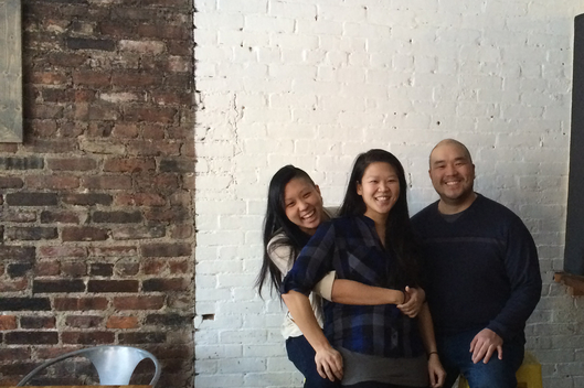 Irene Li, Margaret Li, and Andy Li of Mei Mei