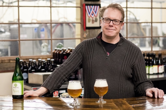 Bryan Greenhagen of Mystic Brewery 