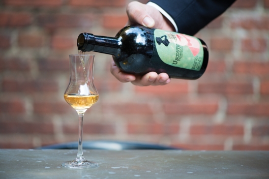 A glass of Uncouth Vermouth at Iron Gate