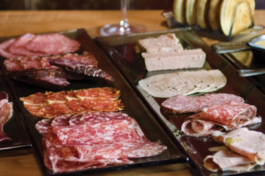 Nathan Anda of Red Apron Butchery: Selection of charcuterie at Red Apron Butcher