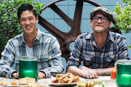 Kris Tominaga and Brian Dunsmoor
