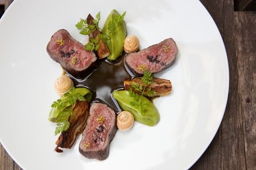 Matt Lambert of The Musket Room: Flavors of Gin: Venison, Juniper and Fennel