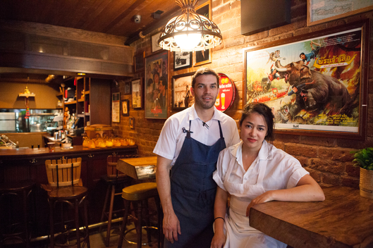 Matt Danzer and Ann Redding of Uncle Boons